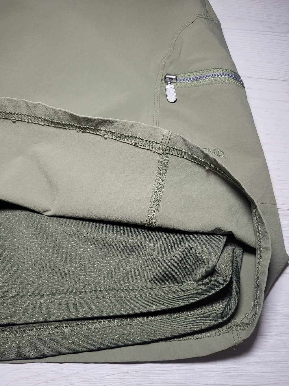 Ascend Skort Olive Green Performance Gorpcore Hiking Bass Pro Sports. - Picture 6 of 8